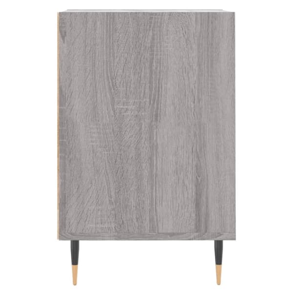 vidaXL tv-bord 160x35x55 cm konstrueret træ grå sonoma-eg