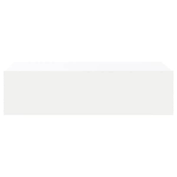vidaXL tv-bord med LED-lys 60x35x15,5 cm hvid