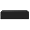 Miniatyrbilde 8 av 11: vidaXL TV-benk med LED-lys svart 60x35x15,5 cm