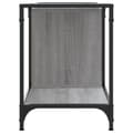Miniatyrbilde 4 av 11: vidaXL TV-benk grå sonoma 153x37x50 cm konstruert tre