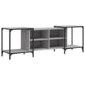 Miniatyrbilde 1 av 11: vidaXL TV-benk grå sonoma 153x37x50 cm konstruert tre
