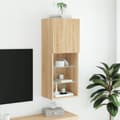 Pikkukuva 4 / 11: vidaXL TV-kaappi LED-valoilla Sonoma-tammi 40,5x30x102 cm