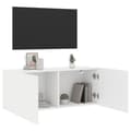 Miniatyrbillede 3 af 11: vidaXL væghængt tv-bord 100x30x41 cm hvid