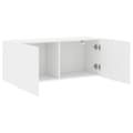 Miniatyrbillede 4 af 11: vidaXL væghængt tv-bord 100x30x41 cm hvid