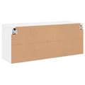 Miniatyrbillede 7 af 11: vidaXL væghængt tv-bord 100x30x41 cm hvid