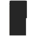 Miniatyrbilde 10 av 11: vidaXL TV-benker med LED-lys 2 stk svart 40,5x30x60 cm