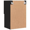 Miniatyrbilde 11 av 11: vidaXL TV-benker med LED-lys 2 stk svart 40,5x30x60 cm