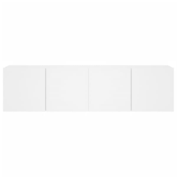 vidaXL væghængte tv-borde 2 stk. 80x30x41 cm hvid