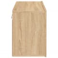 Miniatyrbilde 6 av 11: vidaXL Veggmontert TV-benk sonoma eik 80x30x41 cm