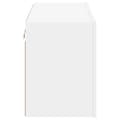 Miniatyrbilde 6 av 11: vidaXL Vegghengt TV-benk hvit 80x30x41 cm
