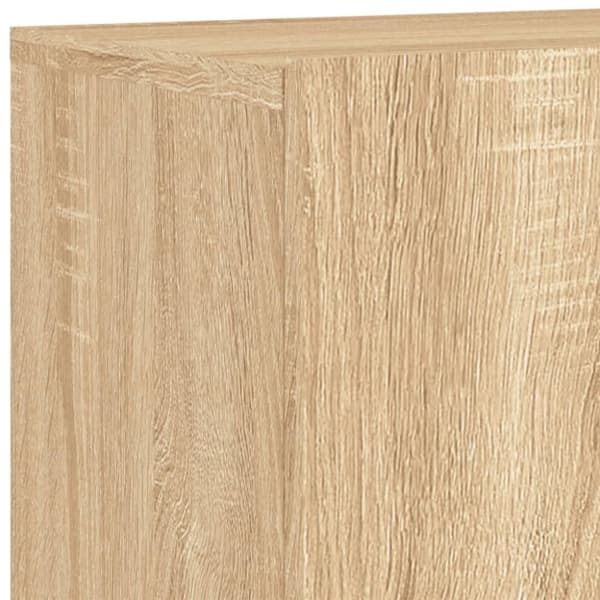 vidaXL væghængte tv-borde 2 stk. 80x30x41 cm sonoma-eg