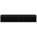 Pikkukuva 8 / 11: vidaXL TV-tasot LED-valoilla 2 kpl musta 80x30x30 cm