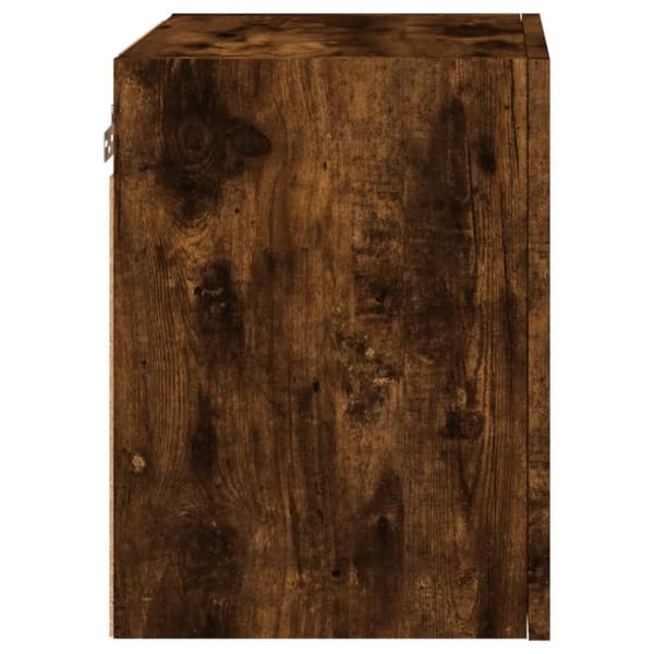 vidaXL TV-seinäkaappi 2 kpl savutammi 40,5x30x40 cm tekninen puu