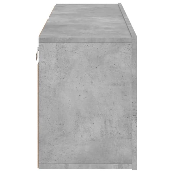 vidaXL væghængte tv-borde 2 stk. 60x30x41 cm betongrå