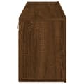 Miniatyrbilde 7 av 11: vidaXL Veggmonterte TV-benker 2 stk brun eik 60x30x41 cm