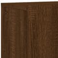 Miniatyrbilde 9 av 11: vidaXL Veggmonterte TV-benker 2 stk brun eik 60x30x41 cm