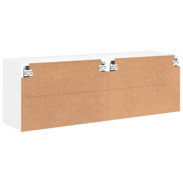 vidaXL væghængte tv-borde 2 stk. 60x30x41 cm hvid