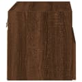Miniatyrbilde 8 av 11: vidaXL Vegghengte TV-benker 2 stk brun eik 40x30x30 cm konstruert tre