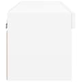 Miniatyrbillede 9 af 11: vidaXL tv-bord med LED-lys 60x30x30 cm hvid