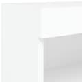 Miniatyrbilde 11 av 11: vidaXL TV-benk med LED-lys hvit 60x30x30 cm