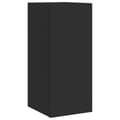 Pikkukuva 3 / 11: vidaXL TV-seinäkaappi LED-valoilla musta 30,5x35x70 cm