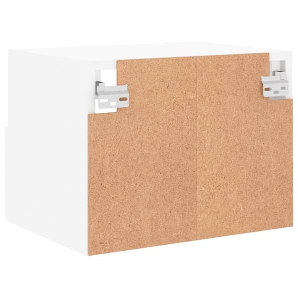 vidaXL Väggmonterad tv-skåp 2 st vit 40x30x30 cm konstruerat trä