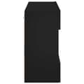Miniatyrbilde 9 av 11: vidaXL Vegghengt TV-benk med LED svart 78,5x30x60,5 cm