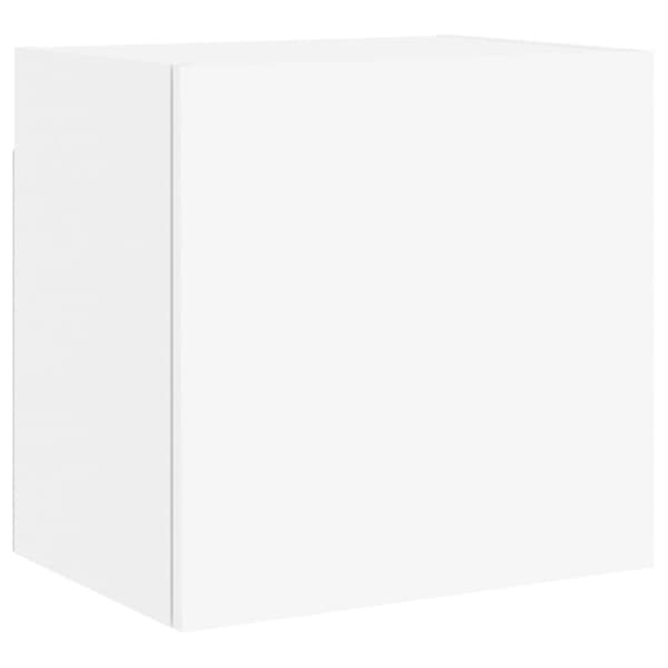 vidaXL væghængte tv-borde 2 stk. 40,5x30x40 cm konstrueret træ hvid