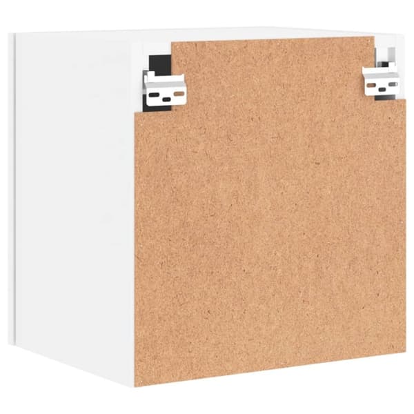 vidaXL væghængte tv-borde 2 stk. 40,5x30x40 cm konstrueret træ hvid
