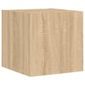 Pikkukuva 3 / 11: vidaXL TV-seinäkaappi LED-valoilla Sonoma-tammi 30,5x35x30 cm