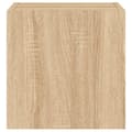 Miniatyrbilde 10 av 11: vidaXL Vegghengte TV-benker med LED 2 stk sonoma eik 30,5x35x30 cm