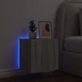 Pikkukuva 4 / 11: vidaXL TV-seinäkaappi LED-valoilla harmaa Sonoma 40,5x35x40 cm