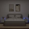 Miniatyrbillede 3 af 11: vidaXL væghængte tv-borde 2 stk. med LED-lys 40,5x35x40 cm hvid