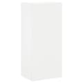 Pikkukuva 1 / 11: vidaXL TV-seinäkaappi valkoinen 40,5x30x90 cm tekninen puu