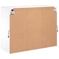 Pikkukuva 10 / 11: vidaXL TV-seinäkaappi LED-valoilla valkoinen 78,5x30x60,5 cm