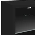 Pikkukuva 9 / 11: vidaXL 7-osainen LED TV-kaappisarja musta tekninen puu