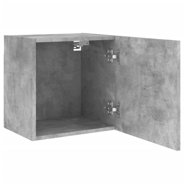 vidaXL TV-seinäkaapit 2 kpl betoninharmaa 40,5x30x40 cm tekninen puu