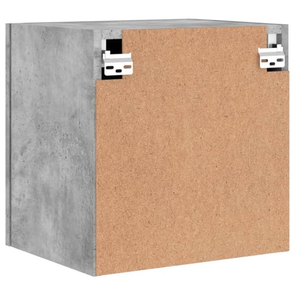 vidaXL TV-seinäkaapit 2 kpl betoninharmaa 40,5x30x40 cm tekninen puu