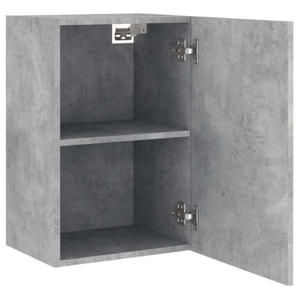 vidaXL TV-seinäkaapit betoninharmaa 40,5x30x60 cm tekninen puu