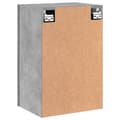Pikkukuva 8 / 11: vidaXL TV-seinäkaapit betoninharmaa 40,5x30x60 cm tekninen puu