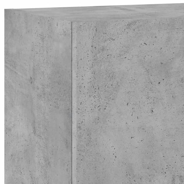 vidaXL TV-seinäkaapit betoninharmaa 40,5x30x60 cm tekninen puu