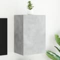 Pikkukuva 11 / 11: vidaXL TV-seinäkaapit betoninharmaa 40,5x30x60 cm tekninen puu