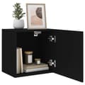 Miniatyrbillede 4 af 11: vidaXL væghængte tv-borde 2 stk. 40,5x30x40 cm konstrueret træ sort