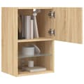 Miniatyrbild 5 av 11: vidaXL Tv-bänk med LED-belysning 2 st sonoma-ek 40,5x30x60 cm