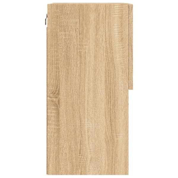 vidaXL Tv-bänk med LED-belysning 2 st sonoma-ek 40,5x30x60 cm