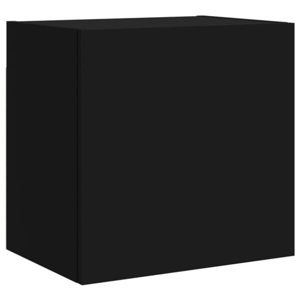 vidaXL Väggmonterad tv-skåp 2 st svart 40,5x30x40 cm konstruerat trä