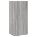 Miniatyrbilde 1 av 11: vidaXL Vegghengt TV-benk grå sonoma 40,5x30x90 cm konstruert tre