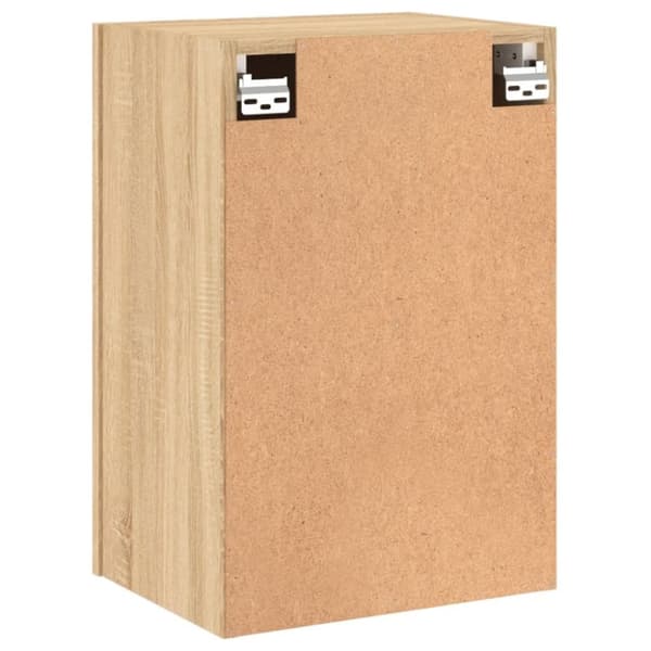 vidaXL Väggmonterad tv-bänk sonoma-ek 40,5x30x60 cm konstruerat trä