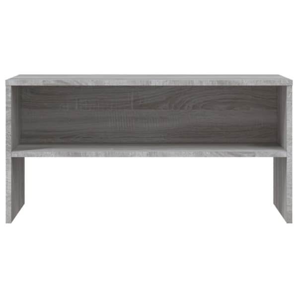 vidaXL Tv-bänk grå sonoma 80x40x40 cm konstruerat trä