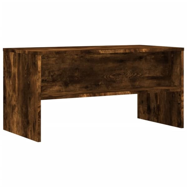 vidaXL TV-benk røkt eik 80x40x40 cm konstruert tre